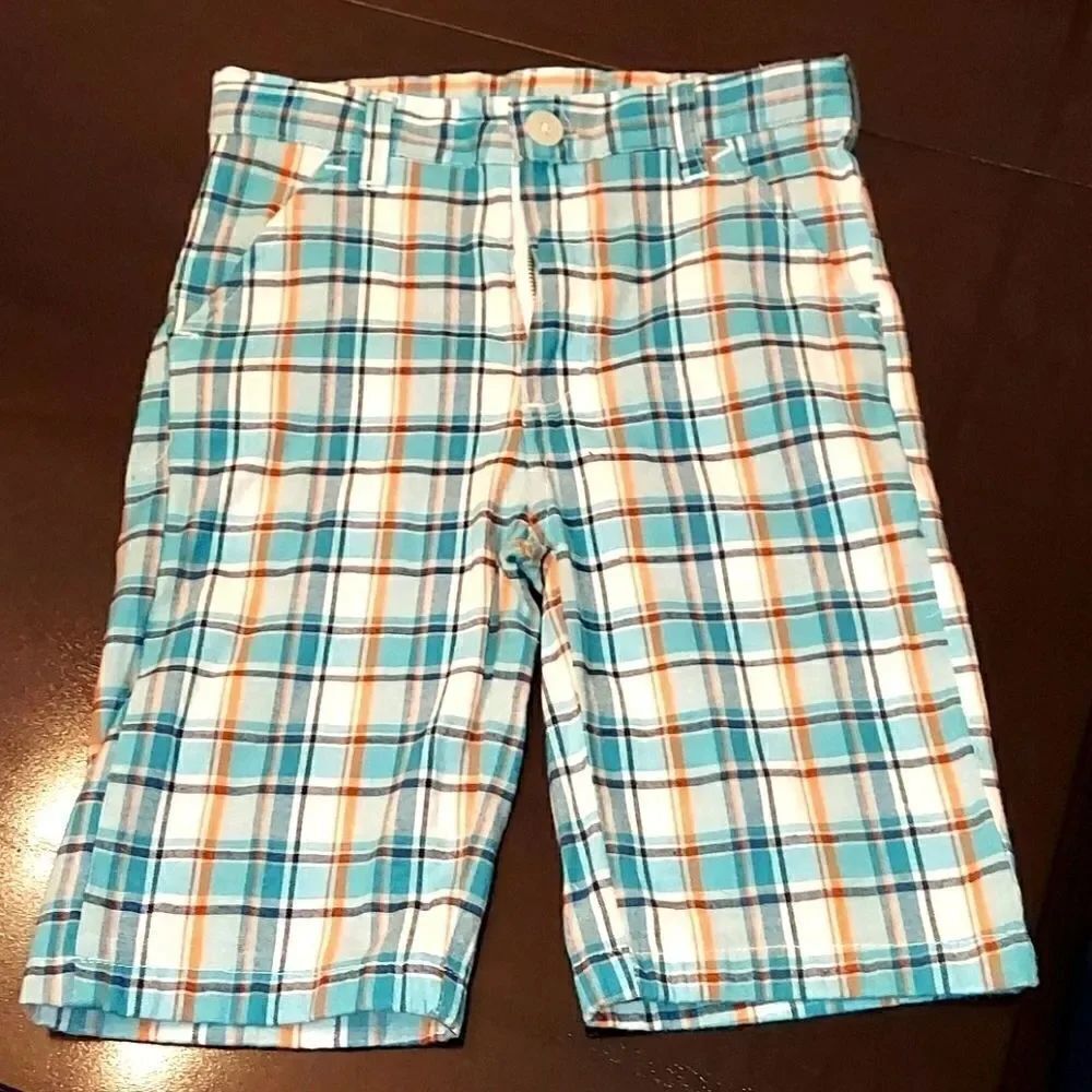 U.S. Polo Association Plaid Cropped Pants Sz 3T